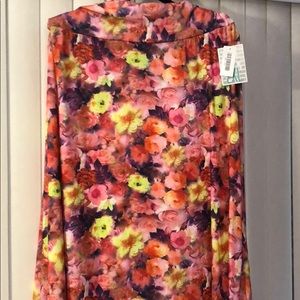 NWT LulaRoe Floral Print Maxi Skirt